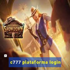 c777 plataforma login